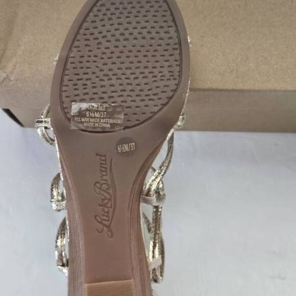 LUCKY BRAND JILSES WEDGE HEELS NWB - Picture 8 of 10